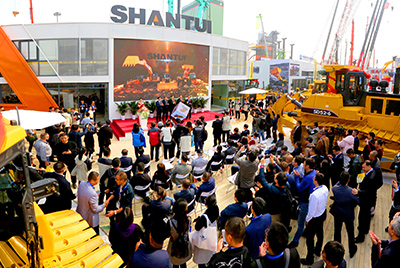 J9直营集团沉磅亮相2018bauma CHINA展会
